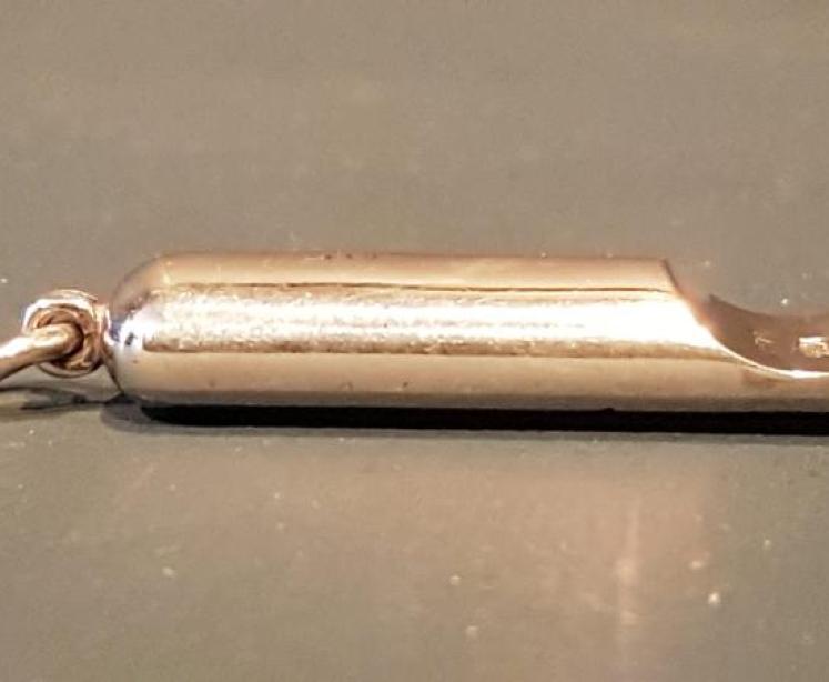 Immaculate Antique Silver Whistle - Image 5