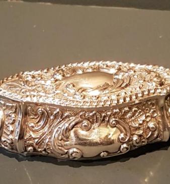 Victorian Silver Box