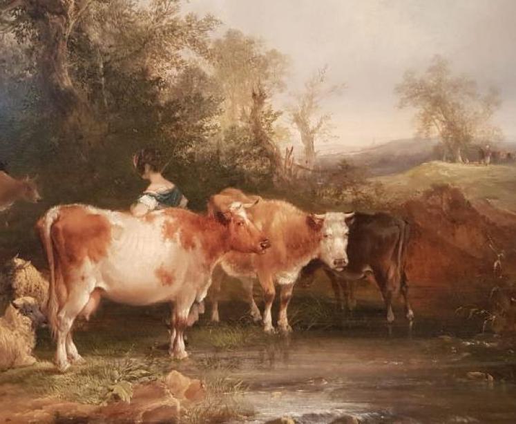 Superb Victorian Oil on Canvas by William Shayer - Image 2