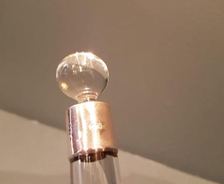 Edwardian Silver Mounted Double Whisky Tot - Image 4