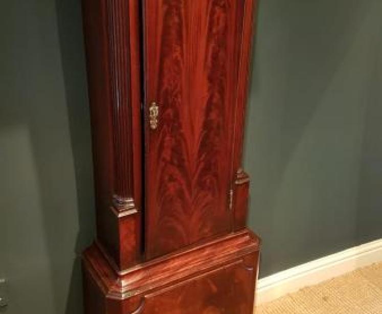 George III Mahogany 8 Day Liverpool Longcase Clock - Image 6