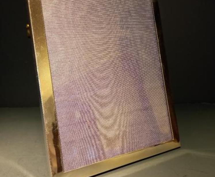 Large George V Period Silver Photo Frame - Image 7