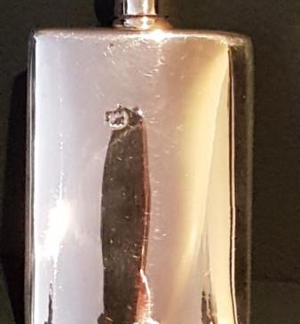 Small Silver Pocket Flask