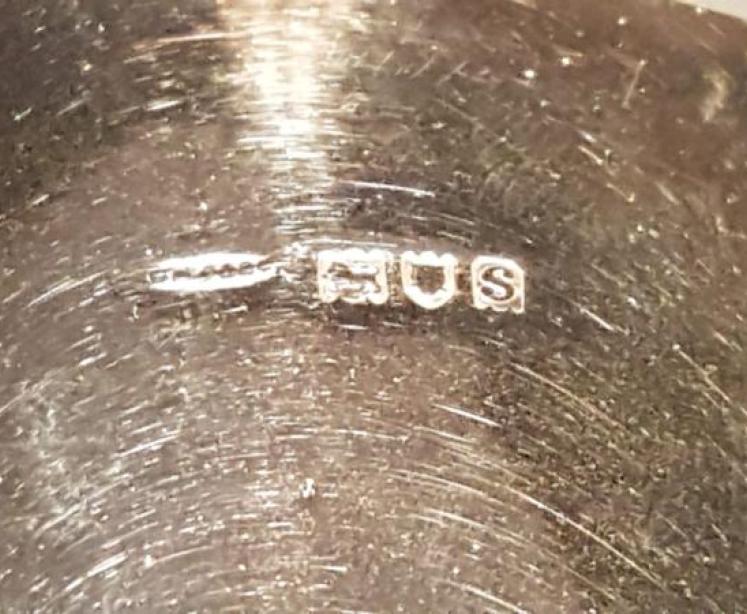 Small Silver Pocket Flask - Image 4