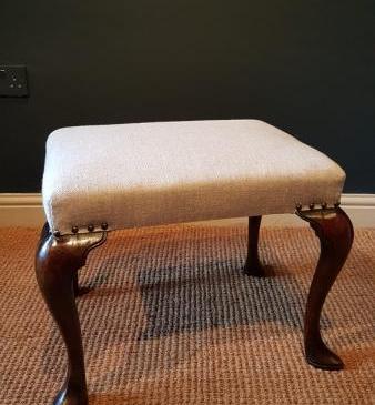 George III Walnut Stool