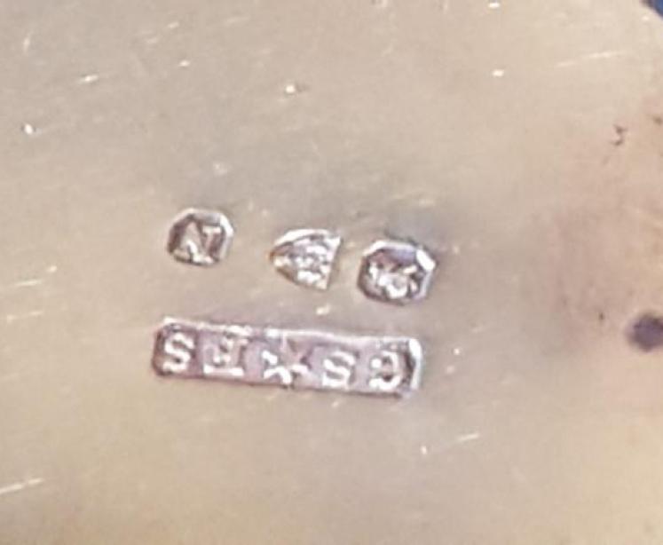 Unusual Victorian Chester Silver Jug Pounce Pot - Image 5