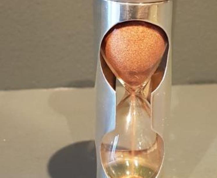 Edwardian Chester Silver 3 Minute Timer - Image 5