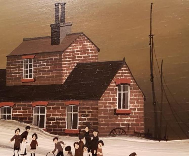 Superb Oil on Board by Brian Shields - Image 2