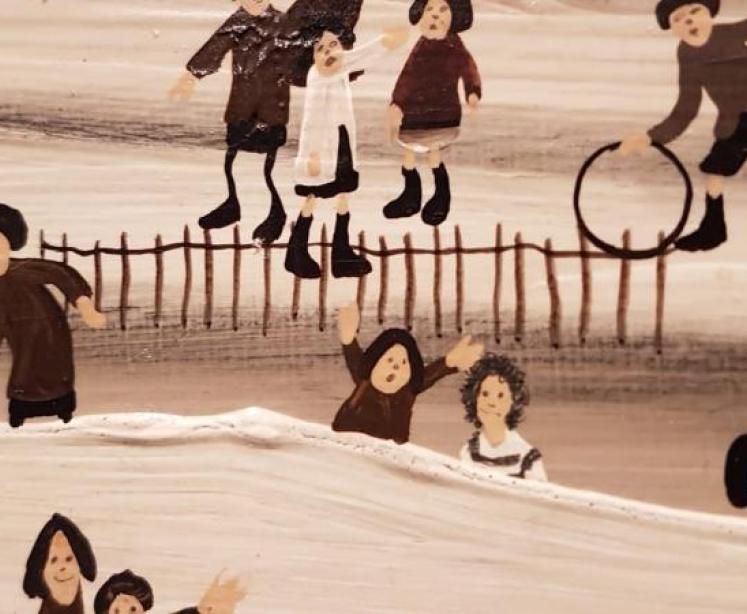 Superb Oil on Board by Brian Shields - Image 3