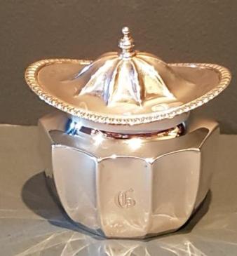 Fine Quality Edwardian Silver Tea Caddy