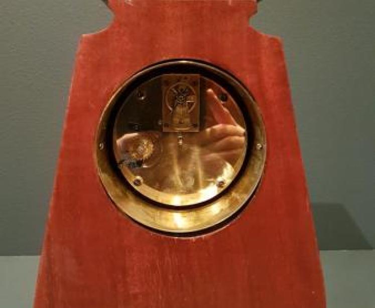 Quality Edwardian Inlaid Mantel Clock - Image 3