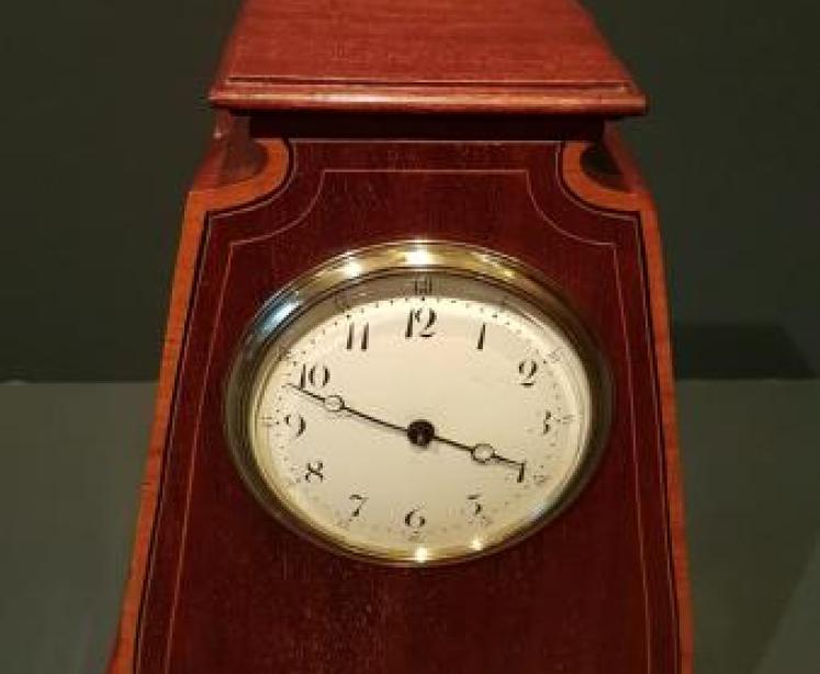 Quality Edwardian Inlaid Mantel Clock - Image 5