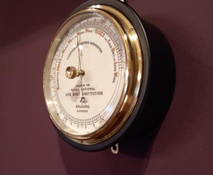 Victorian Dolland of London RNLI Fisherman's Marine Barometer - Image 6