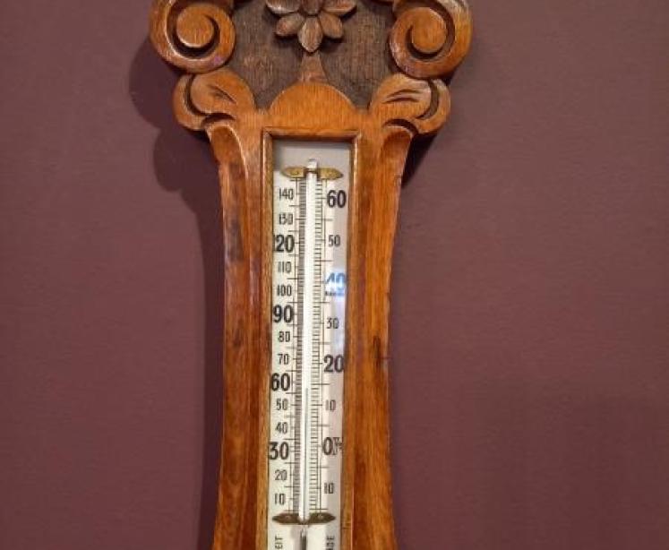 Mid Victorian Dolland of London Banjo Barometer - Image 3