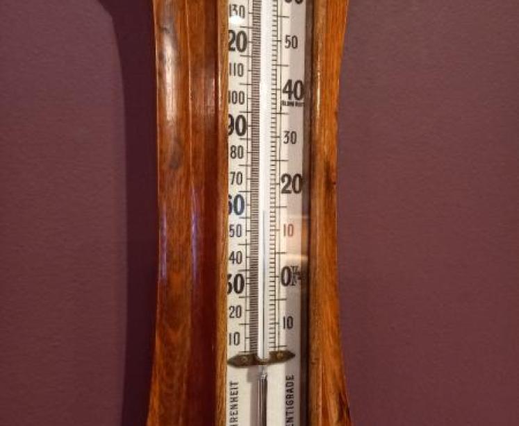 Mid Victorian Dolland of London Banjo Barometer - Image 5