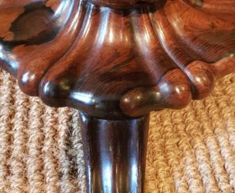 Fine Quality William IV Rosewood Stool - Image 6