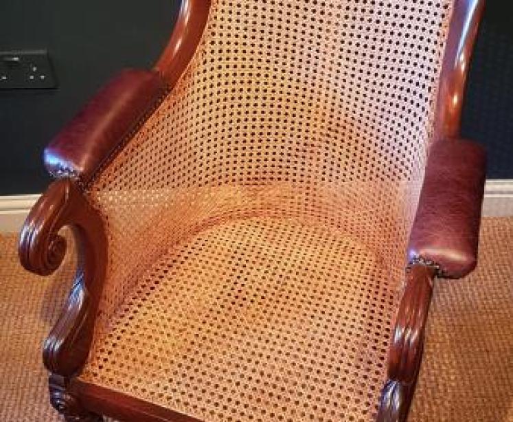 Outstanding Quality Regency Bergere Chair - Image 2