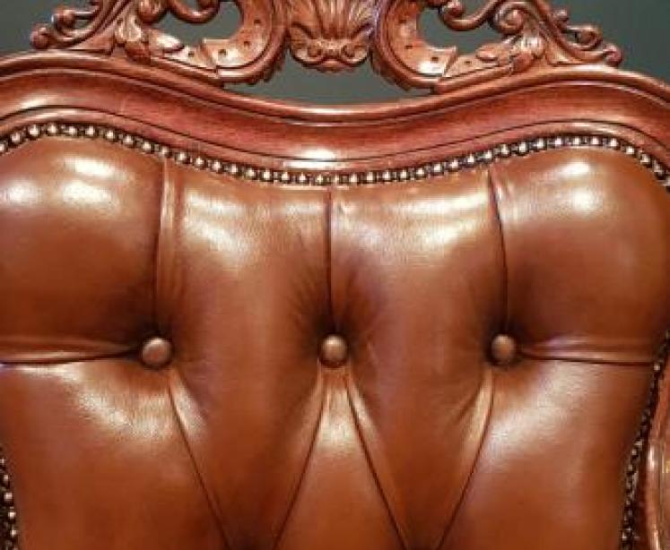 Matching Pair of Victorian Arm Chairs - Image 5