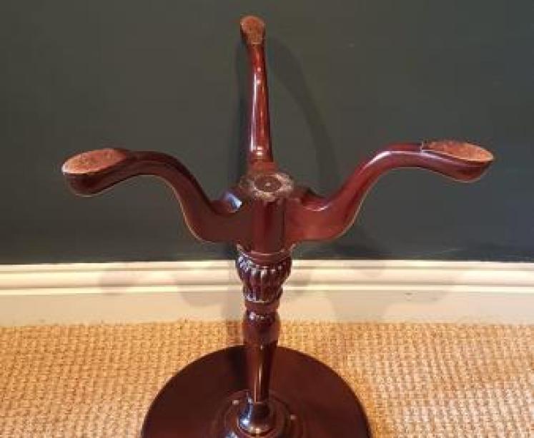  Quality Edwardian Mahogany Wine Table - Image 4