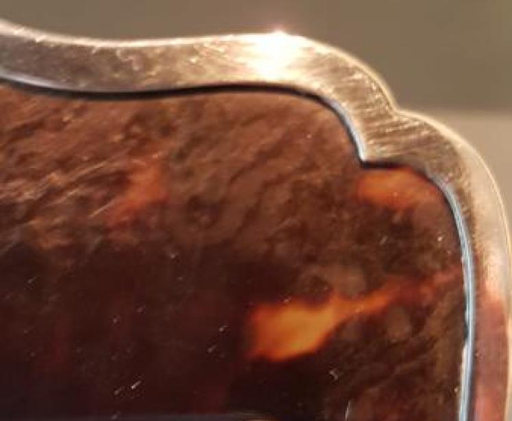 George V Silver and Tortoise Shell Perpetual Calendar - Image 4