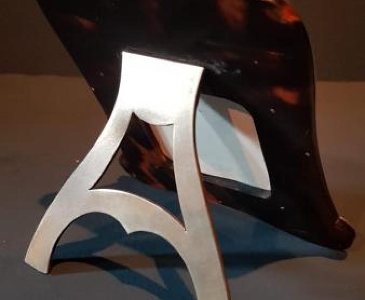 George V Silver and Tortoise Shell Perpetual Calendar - Image 5