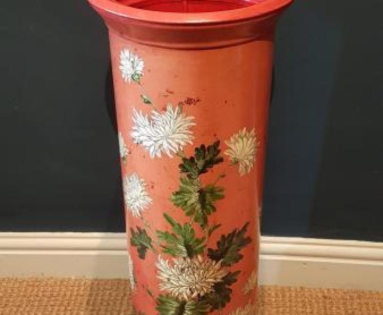 Victorian Toleware Stick Stand - Image 7