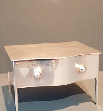 Silver Dressing Table Ring Box