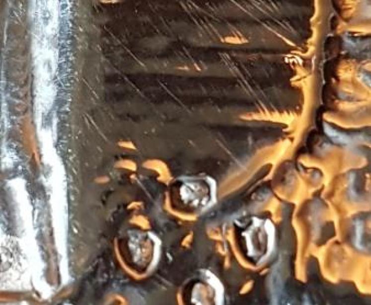 Victorian Silver Heart Shaped Dish by William Comyns - Image 4