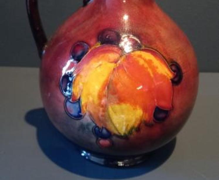Moorcroft Leaf & Berries Flambe Glazed Flagon - Image 7