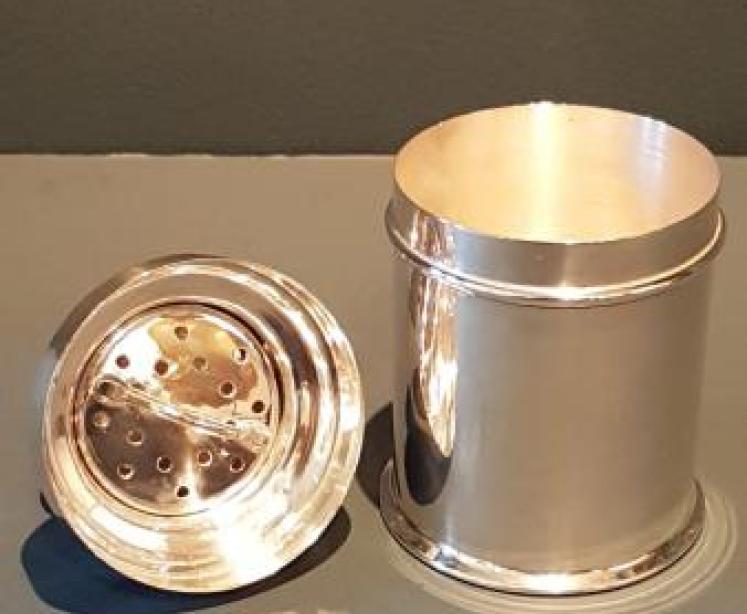 Dutch Silver Tobacco Jar - Image 4