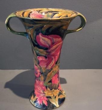 Superb Antique Moorcroft Spanish Twin Handled Vase