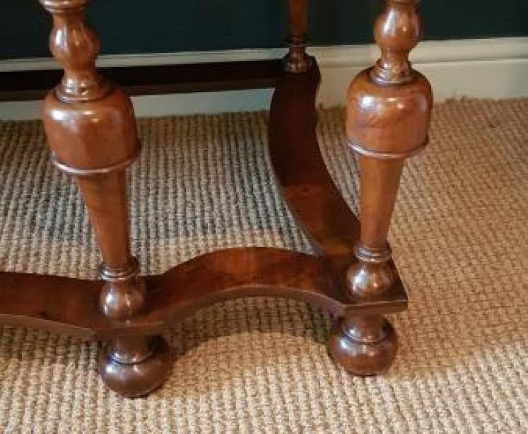 Original William and Mary Period Walnut Chest on Stand - Image 6