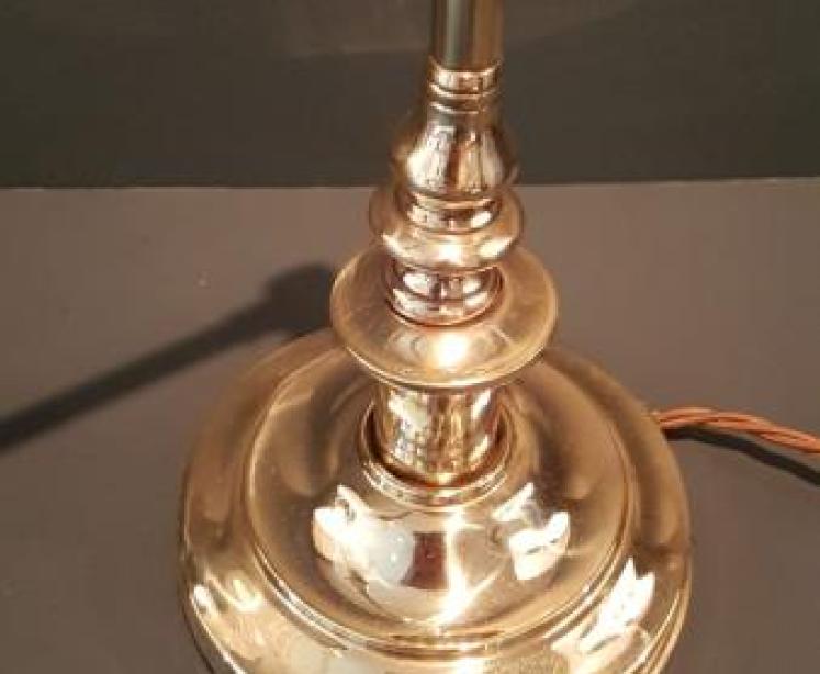 Edwardian Adjustable Lamp and Shade - Image 5