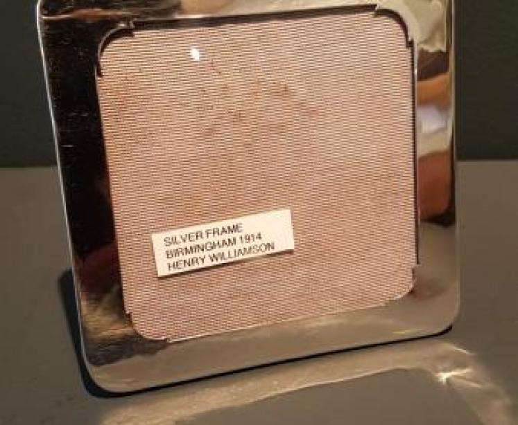 Small George V Silver Photo Frame - Image 1