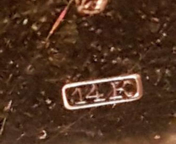 Fine Quality Engraved 14ct Gold Fob Watch - Image 4