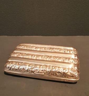 Victorian Silver Cheroot Case