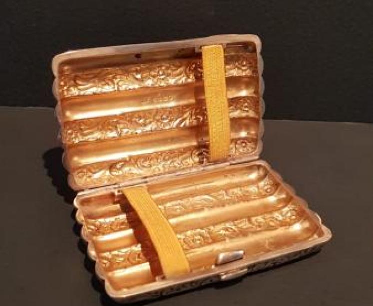 Victorian Silver Cheroot Case - Image 4