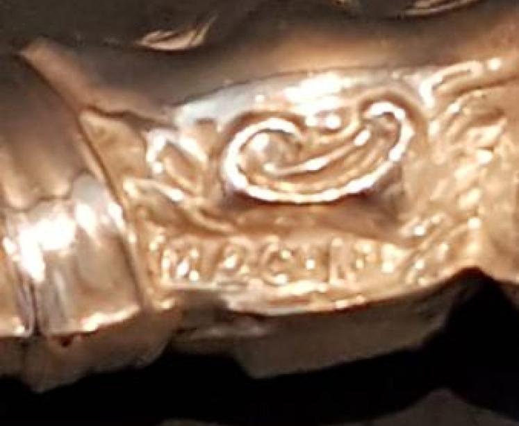 George V Silver Punch Wax Seal - Image 6