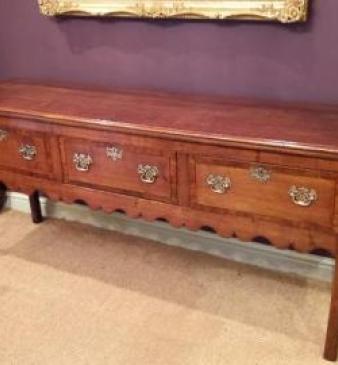 Superb George III Period Sheraton Inlaid Dresser
