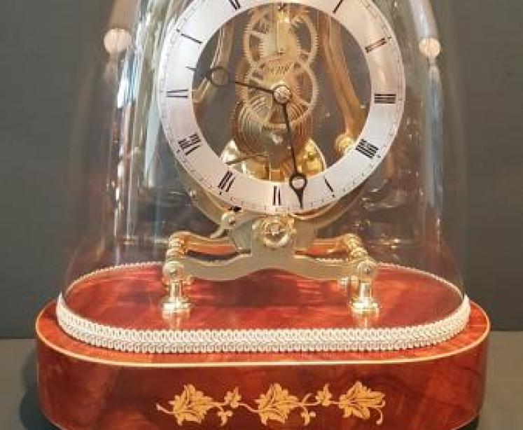 Fine Quality Victorian 8 Day Single Fusse Skeleton Clock - Image 1