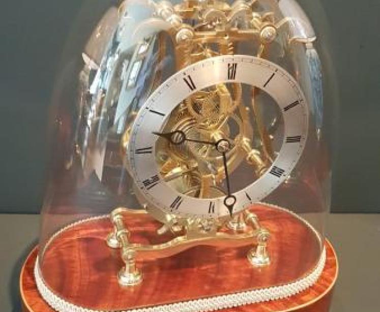 Fine Quality Victorian 8 Day Single Fusse Skeleton Clock - Image 5