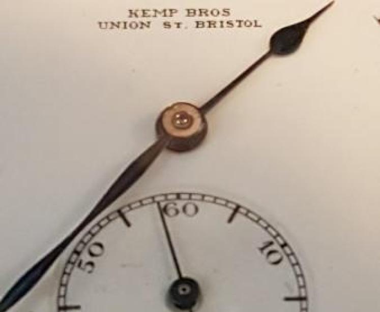 George V 9ct Chester Gold Pocket Watch - Image 3