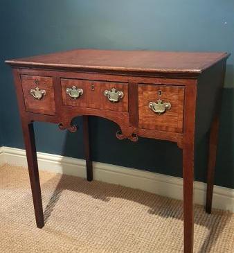 George II Oak Low Boy