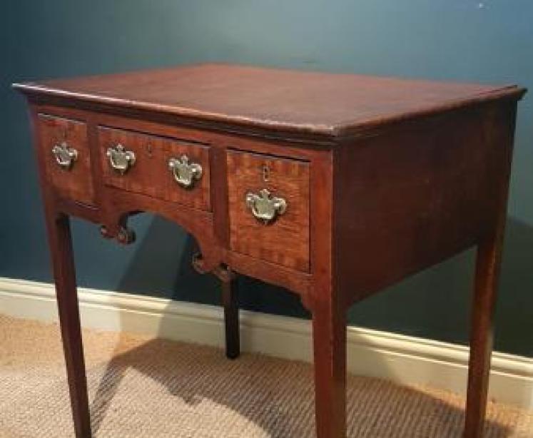 George II Oak Low Boy - Image 3