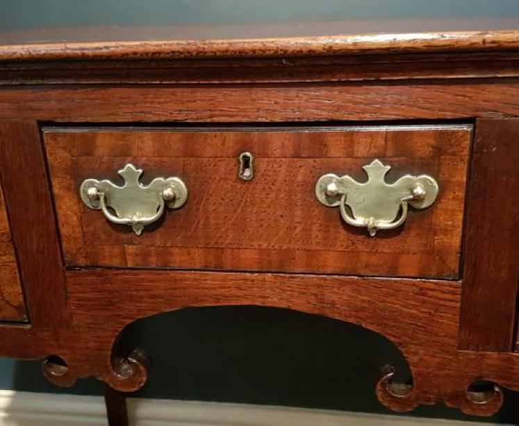 George II Oak Low Boy - Image 4