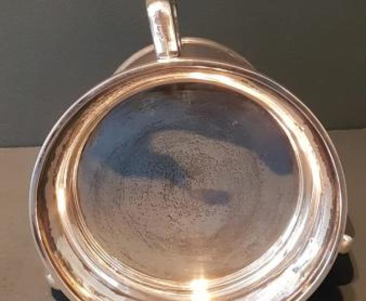 Unusual Chester Silver Magnum Bottle Coaster - Image 5