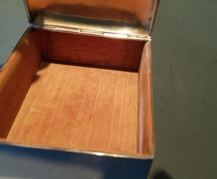 Edwardian Silver Two Section Table Box - Image 5