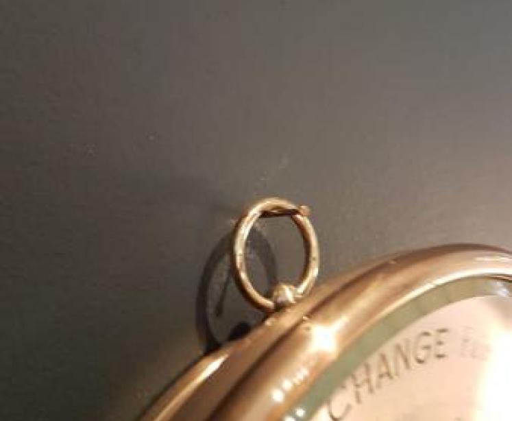 Superb Victorian Brass Cased Marine Barometer - Image 3