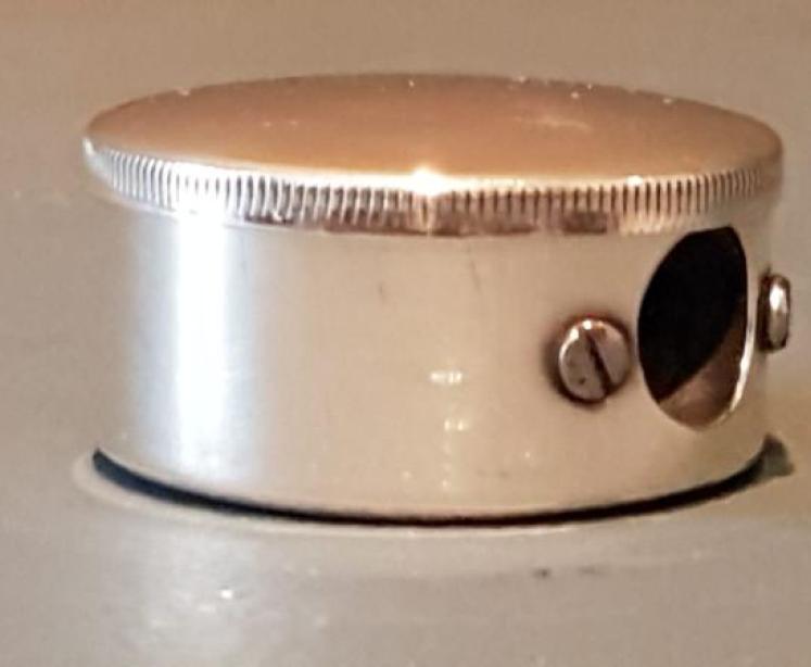 Antique Silver Pencil Sharpener - Image 4