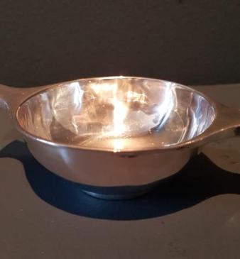 George V Edinburgh Silver Quaich